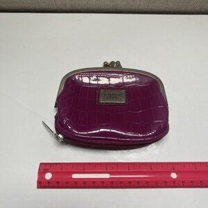 Liz Claiborne coin purse new- Purple